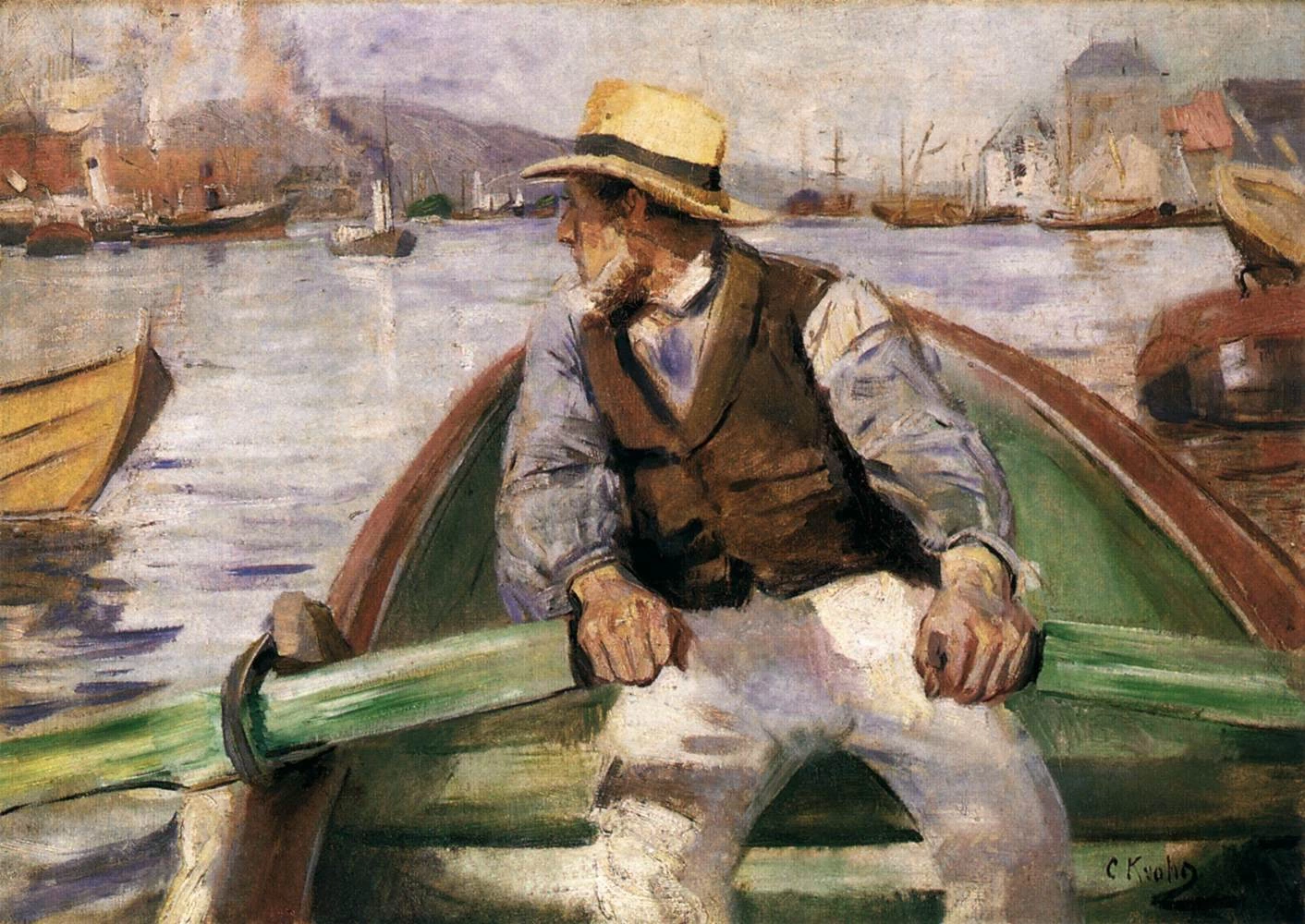 Guarda avanti. Il porto di Bergen - Nasjonalmuseet for kunst, arkitektur og design, Oslo